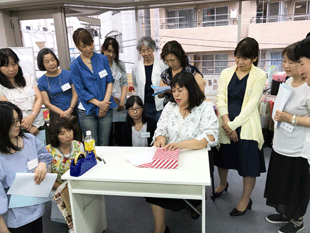 カルチャー教室日暮里,斜め包み