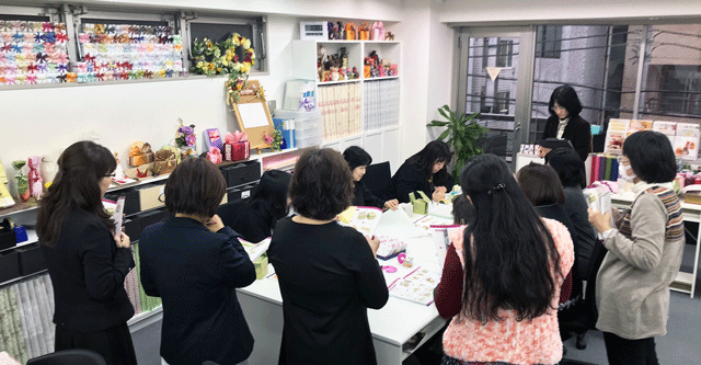 ビジネスラッピング,インストラクタークラス,ラッピング協会