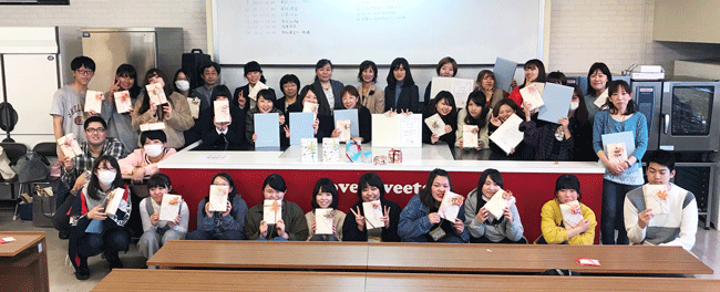 札幌,北海道製菓専門学校,ラッピング講習会