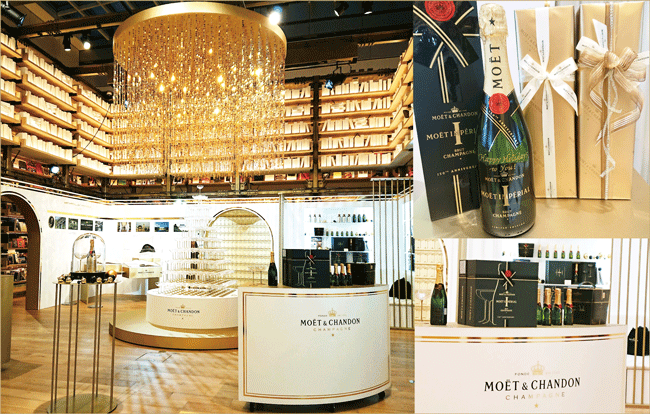 モエシャンロン,ラッピングサービス