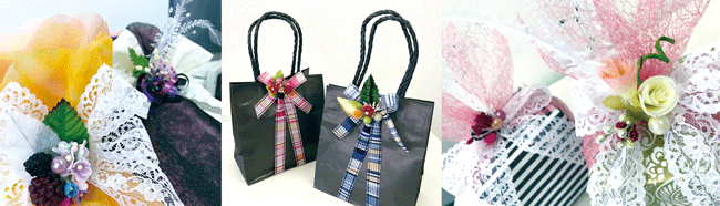 エレガンスラッピングの作品