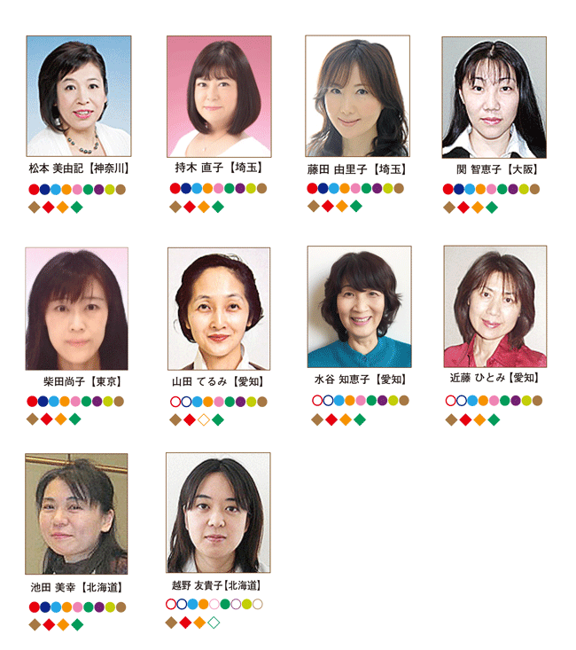 認定講師のご紹介 ラッピング協会 ラッピングの資格取得 講習 通信講座なら