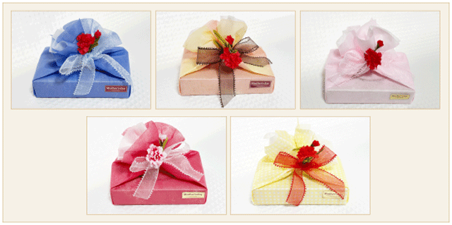 ラッピングサービスのサンプル例