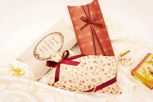 ラッピング協会長方形BOXことり