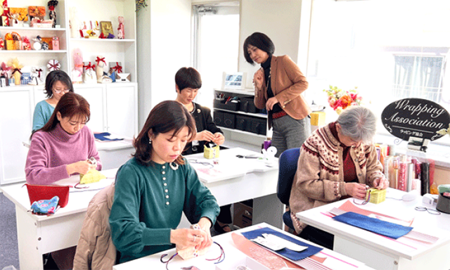 ラッピング講習の画像