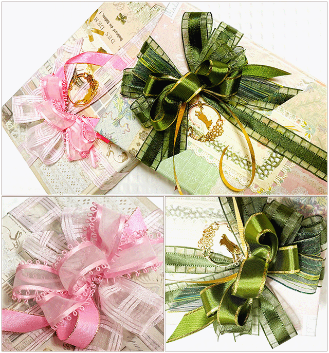 デコレーション・リボン教室の結び写真