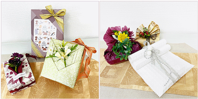 エレガンスラッピング・作品