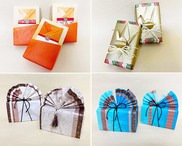 モダン和風ラッピング・作品