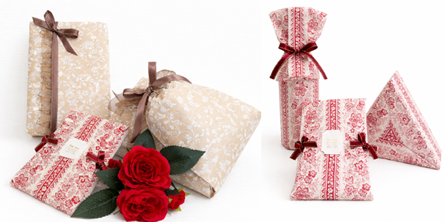 ギフトラッピング応用クラスの作品