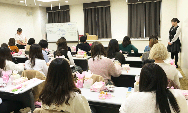 札幌講習会,スイーツラッピング認定試験,ラッピング協会