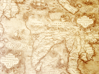 ラッピングペーパー,包装紙,クラシックマップ,画像