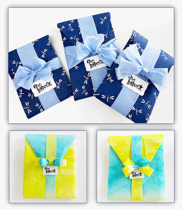 和紙で作った作品パターン