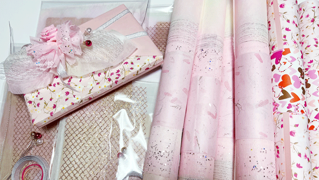 ゆめかわラッピング材料